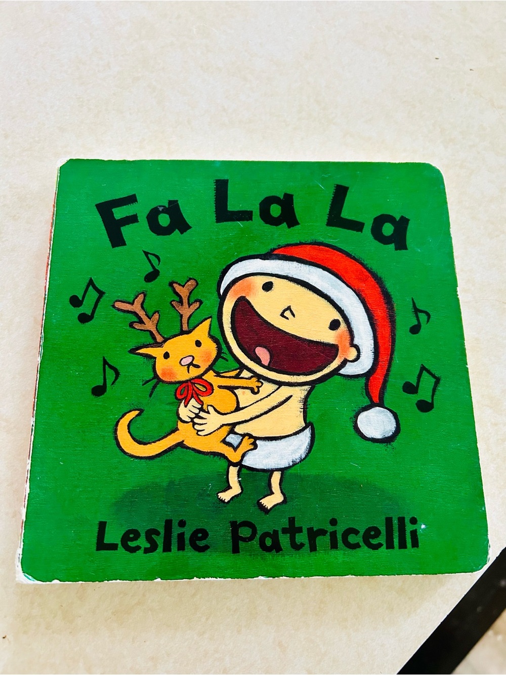 (3/$10) Fa La La Christmas board book by Leslie Patricelli